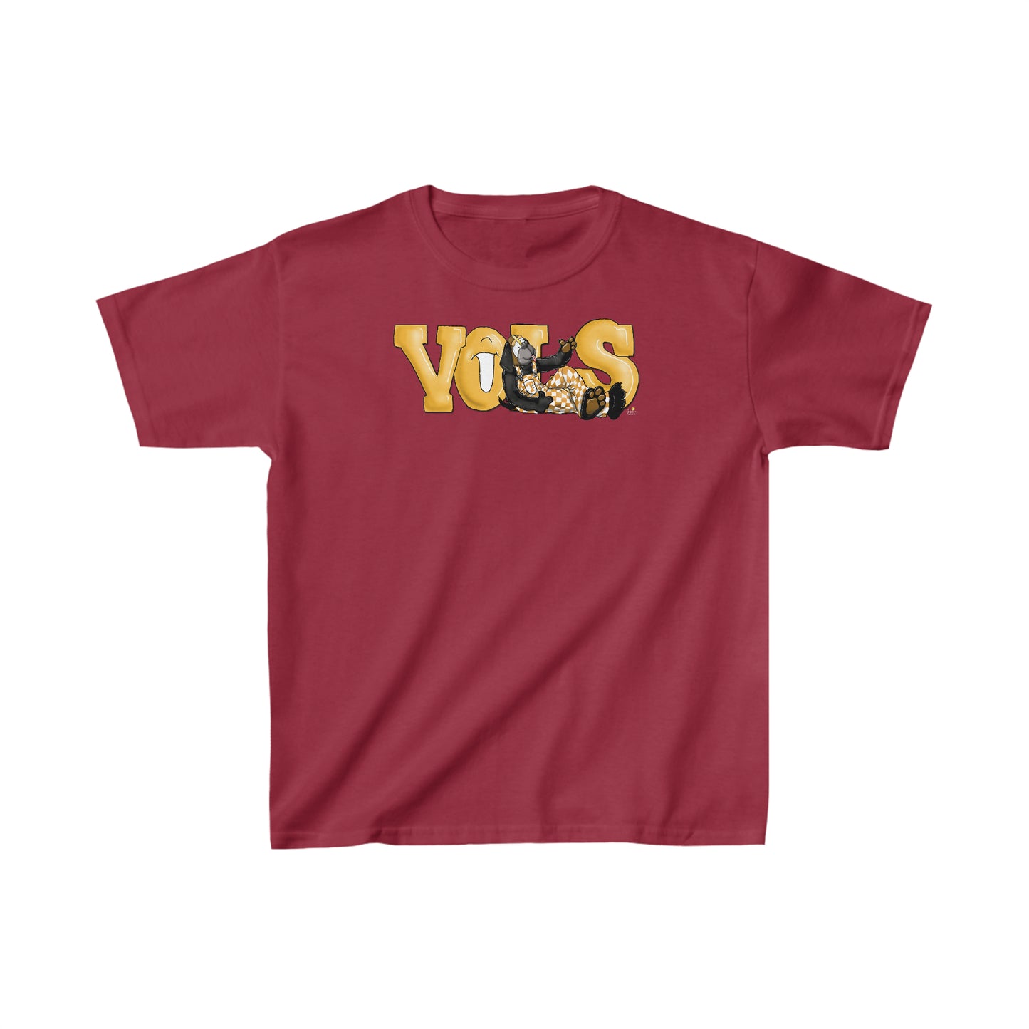 Kid's Sizes- Tennessee Vols with Smokey Dog by the The Giggle Network