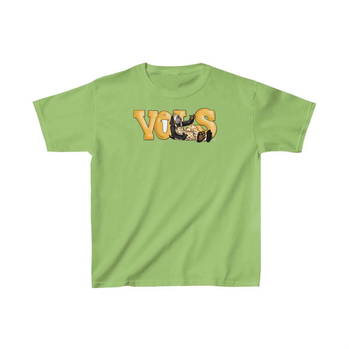 Kid's Sizes- Tennessee Vols with Smokey Dog by the The Giggle Network