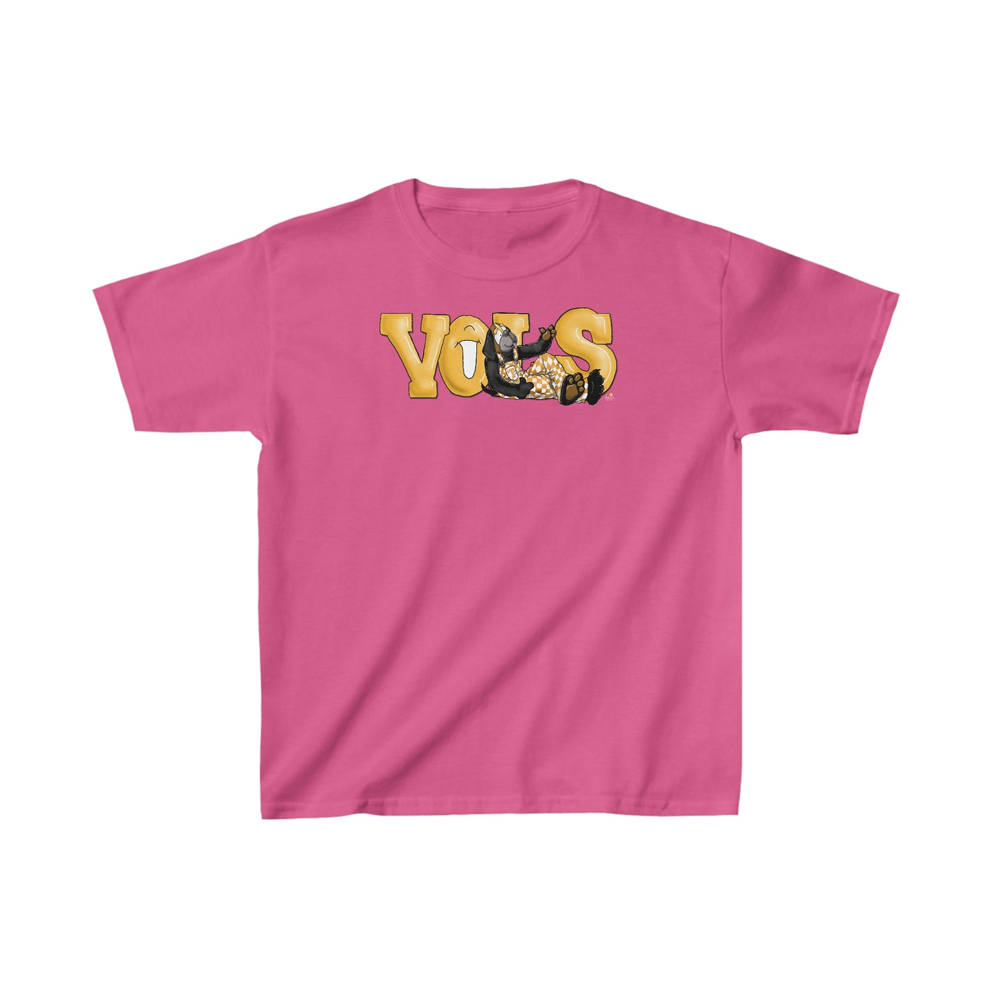 Kid's Sizes- Tennessee Vols with Smokey Dog by the The Giggle Network