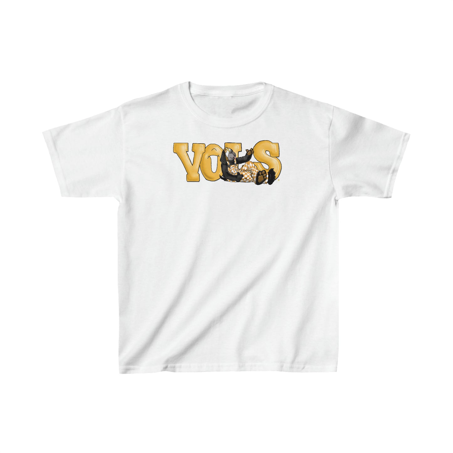 Kid's Sizes- Tennessee Vols with Smokey Dog by the The Giggle Network