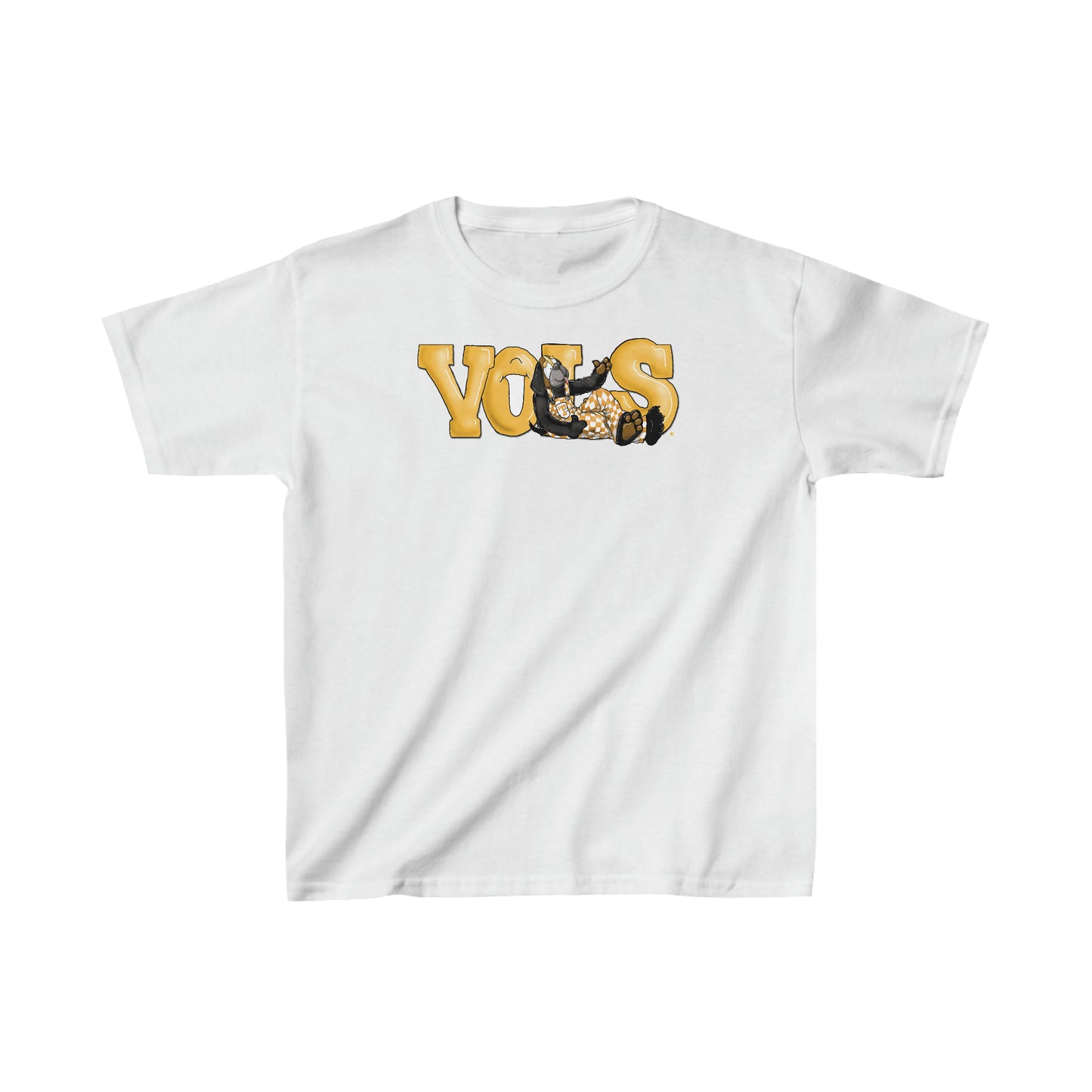 Kid's Sizes- Tennessee Vols with Smokey Dog by the The Giggle Network