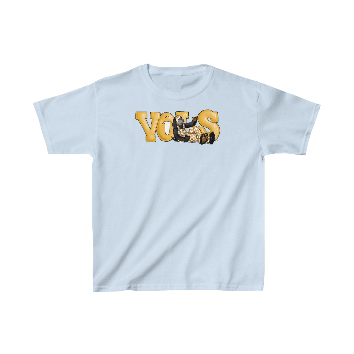 Kid's Sizes- Tennessee Vols with Smokey Dog by the The Giggle Network