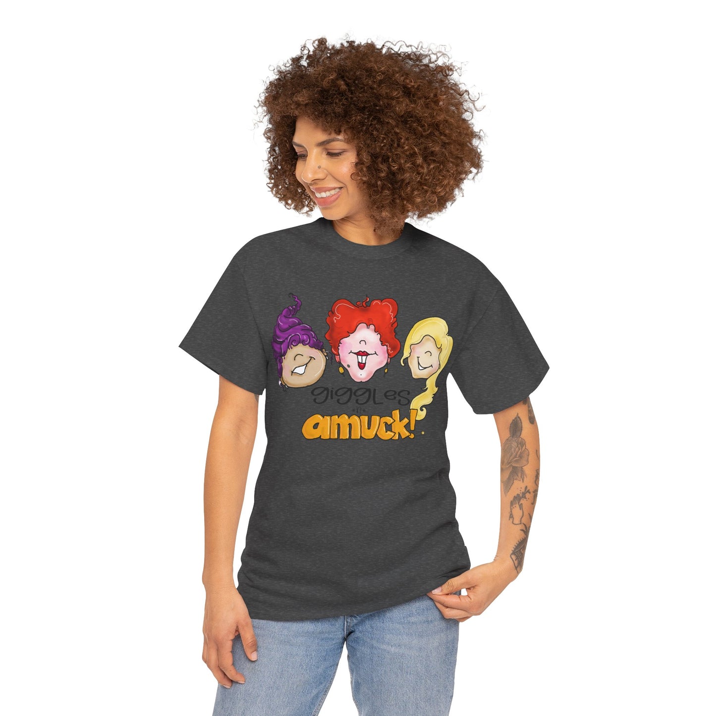 Hocus Pocus Giggles n Amuck Tshirt by The Giggle Network created by Laurie Repetto