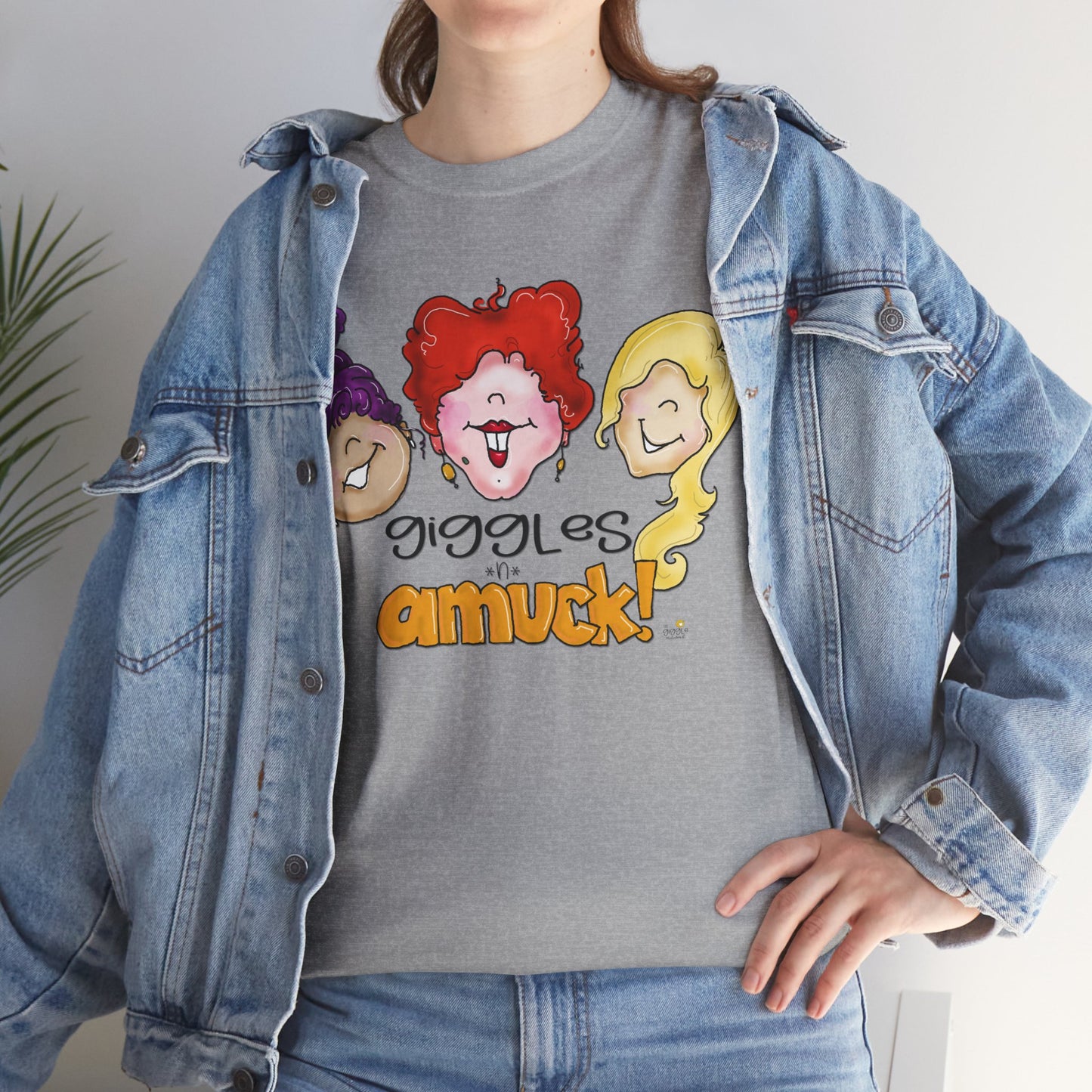 Hocus Pocus Giggles n Amuck Tshirt by The Giggle Network created by Laurie Repetto