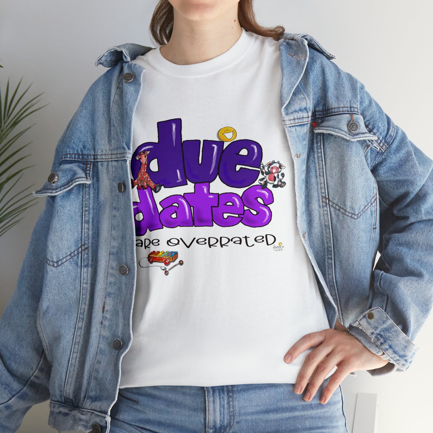 Due Dates are Overrated by The Giggle Network created and Illustrated by Laurie Repetto, RN.