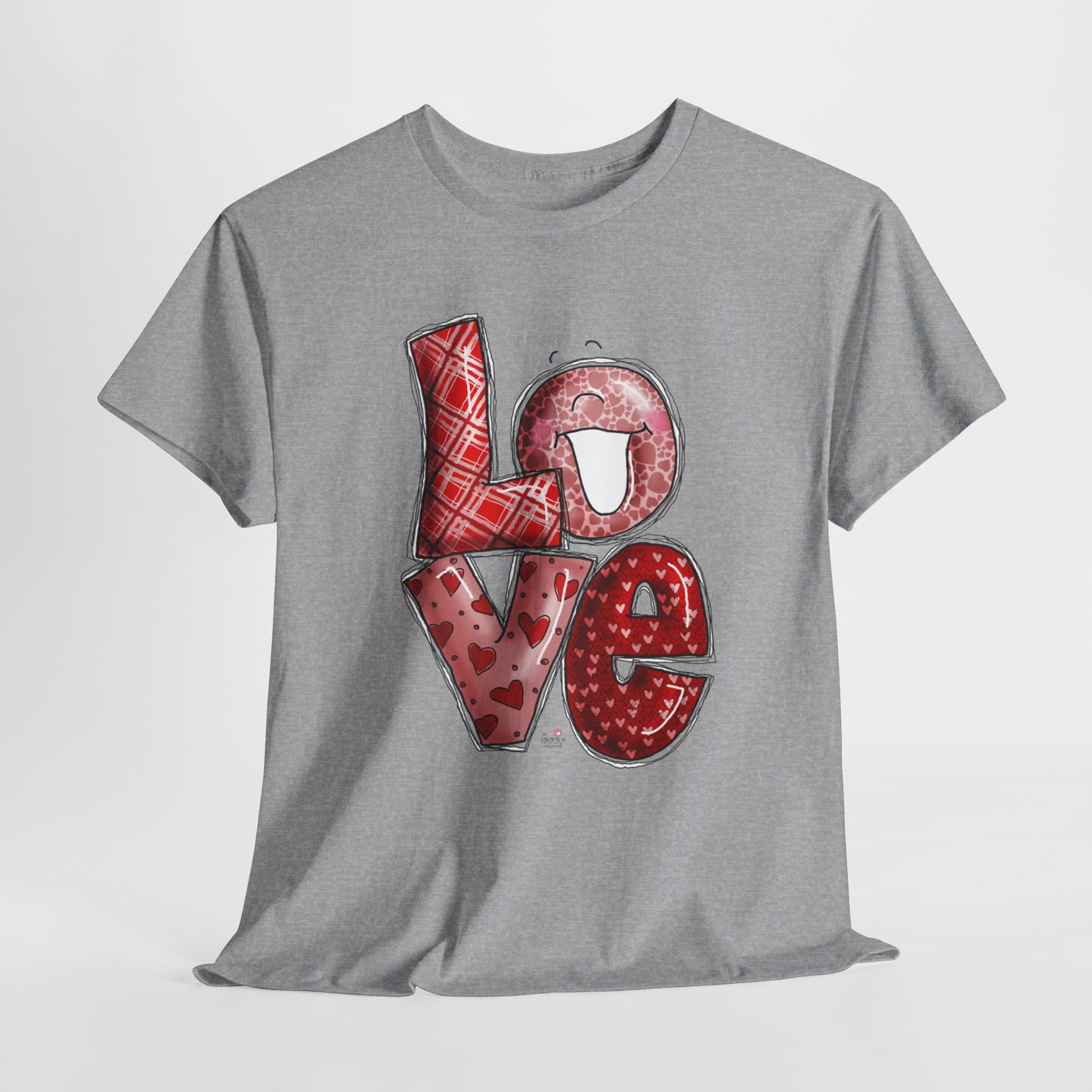 Love TShirt by The Giggle Network. Valentine's Tshirts. Love and hearts tshirt.