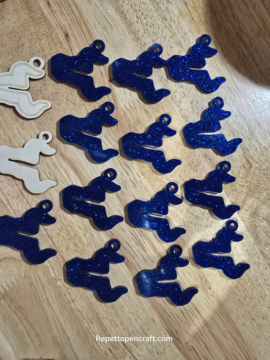 Acrylic Keychain Mascot Accent