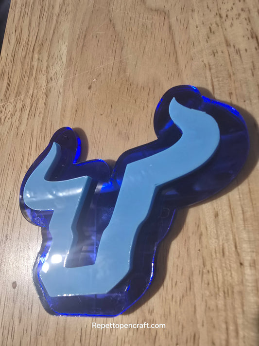 Bulls- head Car Emblem- self adhesive