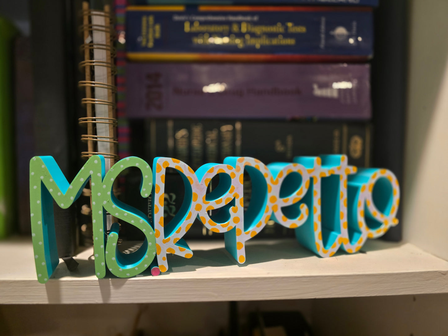 3D Name/ Word Signs- desk or shelf