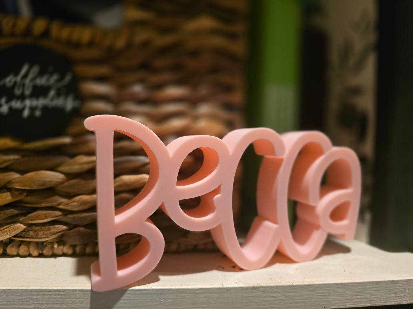 3D Name/ Word Signs- desk or shelf
