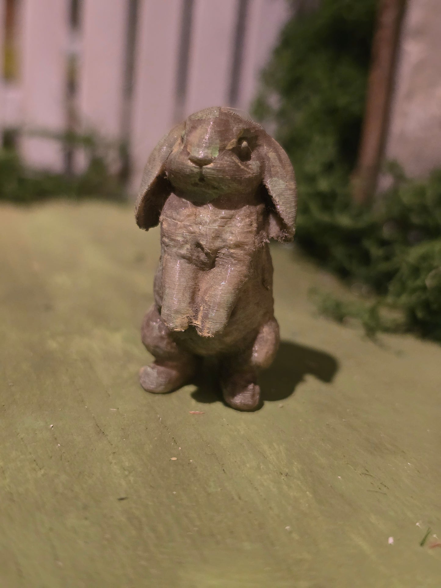 Dollhouse 1:12 bunny , old world, classic dollhouse accessory