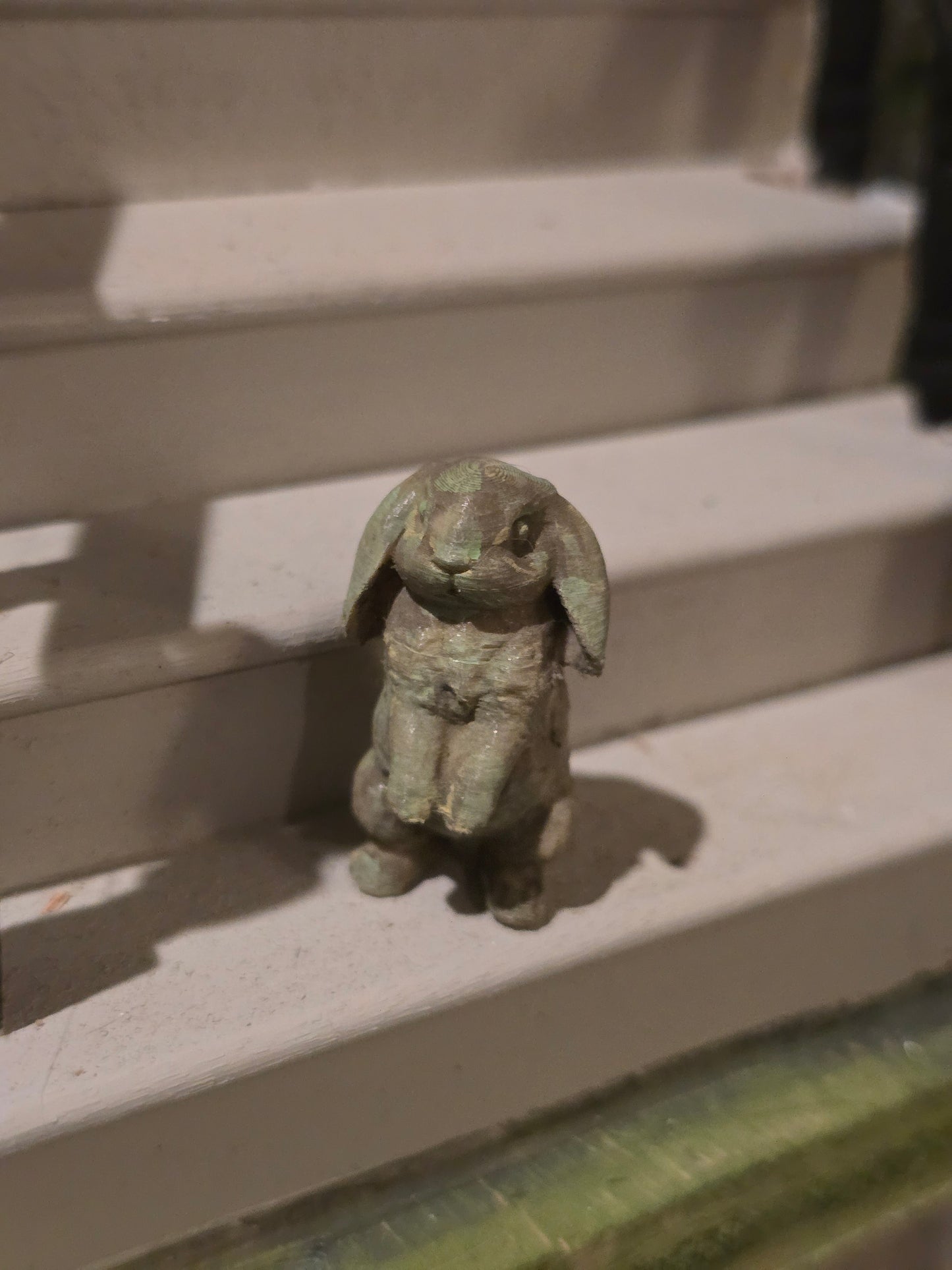 Dollhouse 1:12 bunny , old world, classic dollhouse accessory