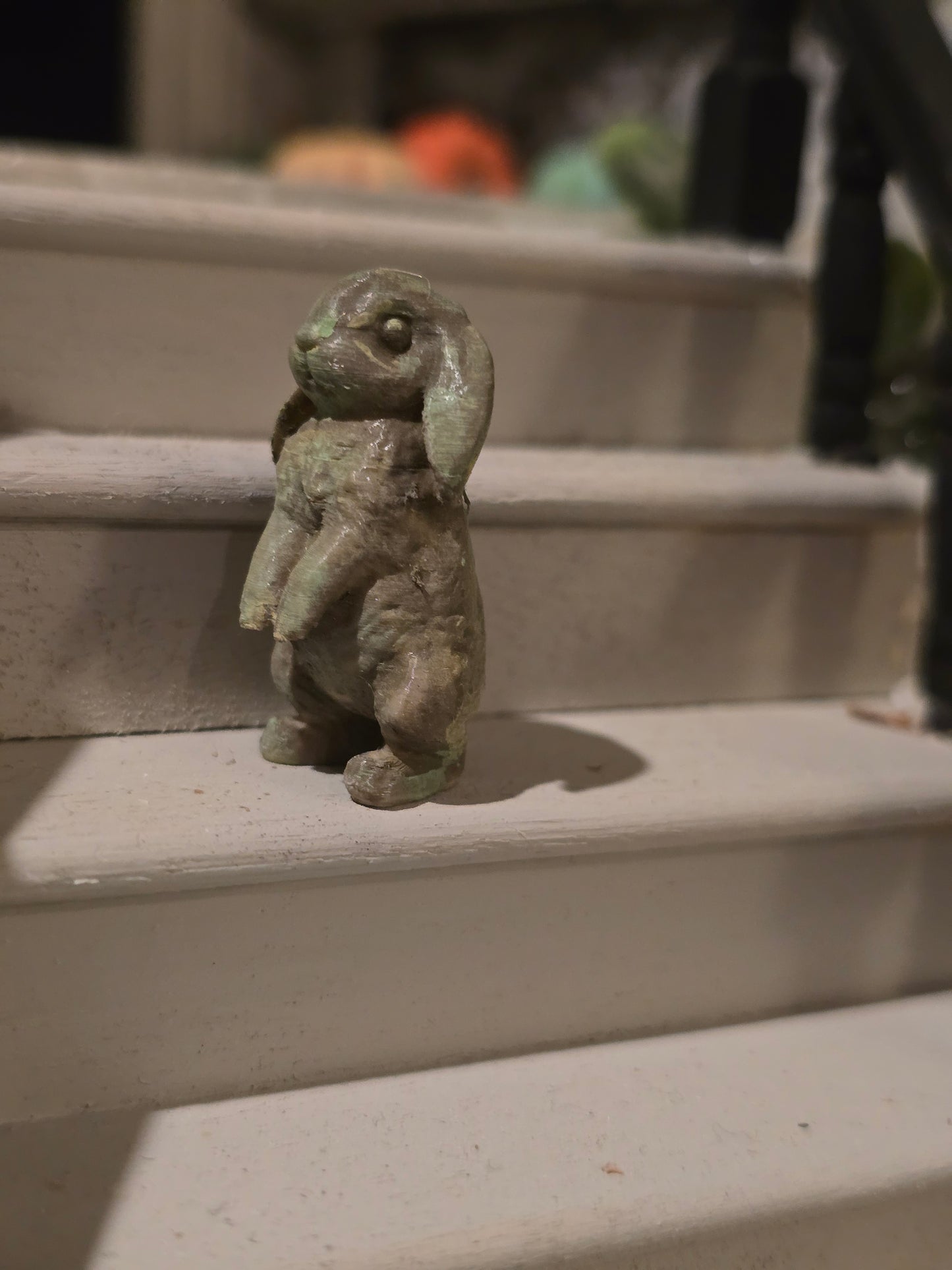 Dollhouse 1:12 bunny , old world, classic dollhouse accessory