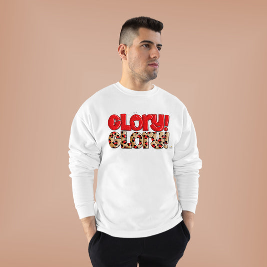 GLORY! GLORY! Sweatshirt for UGA fans from The Giggle Network created by Laurie Repetto