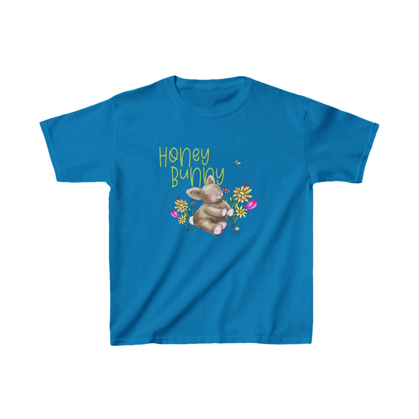 Honey Bunny Spring Childrens Tshirt, spring tshirt, kids spring shirt