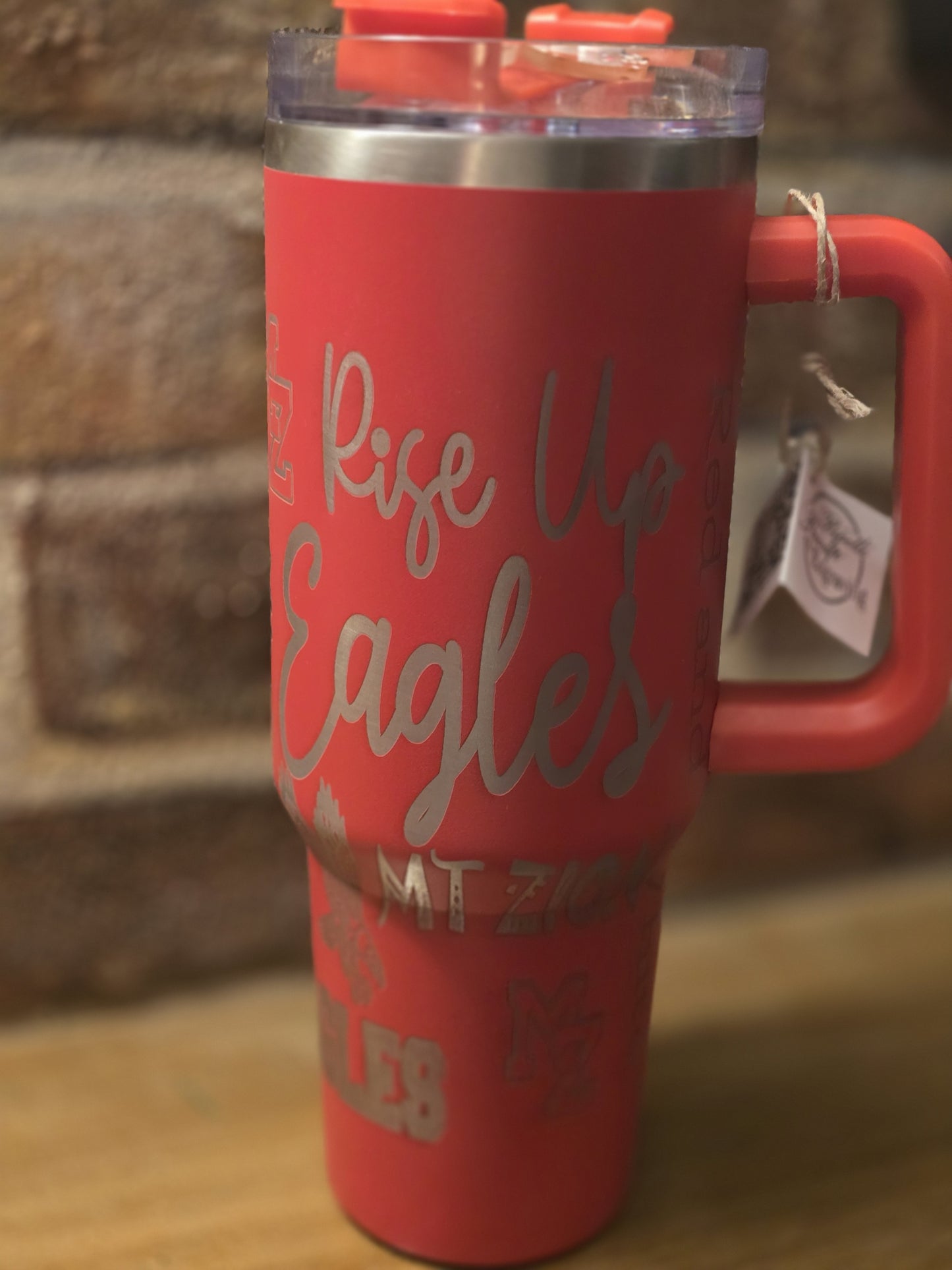 Mount Zion Full Wrap Engraved 40 oz. Tumbler