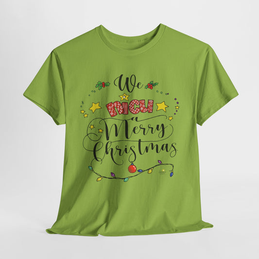 We NICU a Merry Christmas Tshirt by The Giggle Network