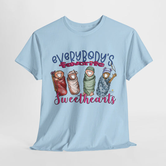 Everybody's Favorite Sweethearts tshirt, Sweethearts,  Valentines day tshirt, Everybody's Sweethearts by The Giggle Network