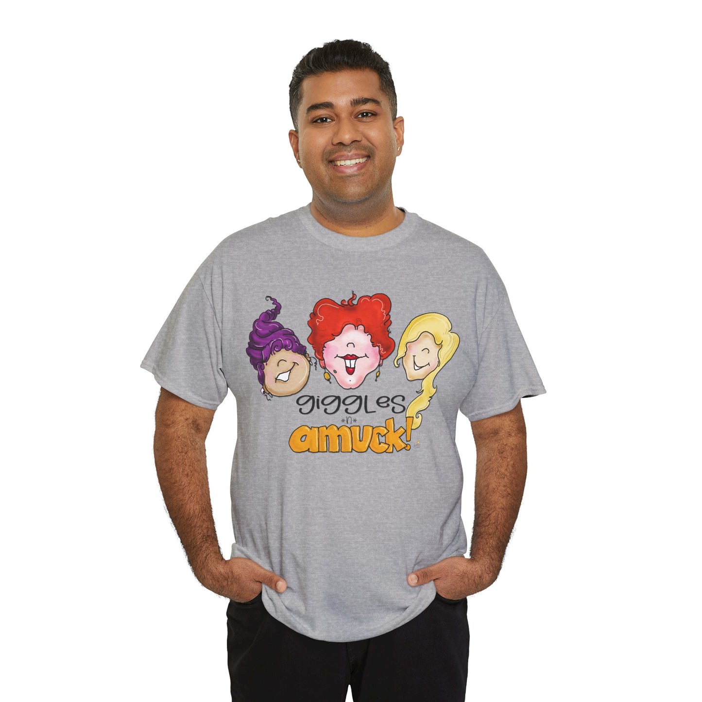 Hocus Pocus Giggles n Amuck Tshirt by The Giggle Network created by Laurie Repetto