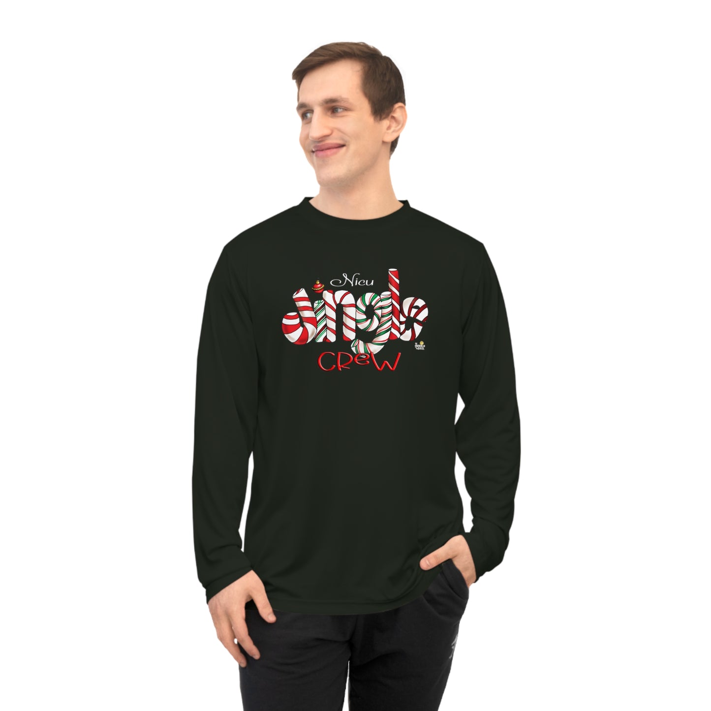 NICU Jingle Crew Long Sleeve Shirt by The Giggle Network