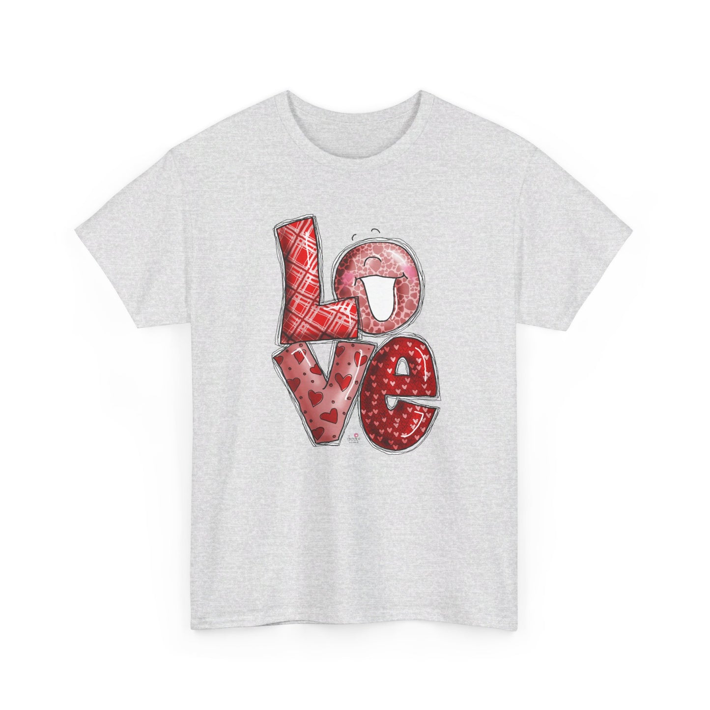 Love TShirt by The Giggle Network. Valentine's Tshirts. Love and hearts tshirt.