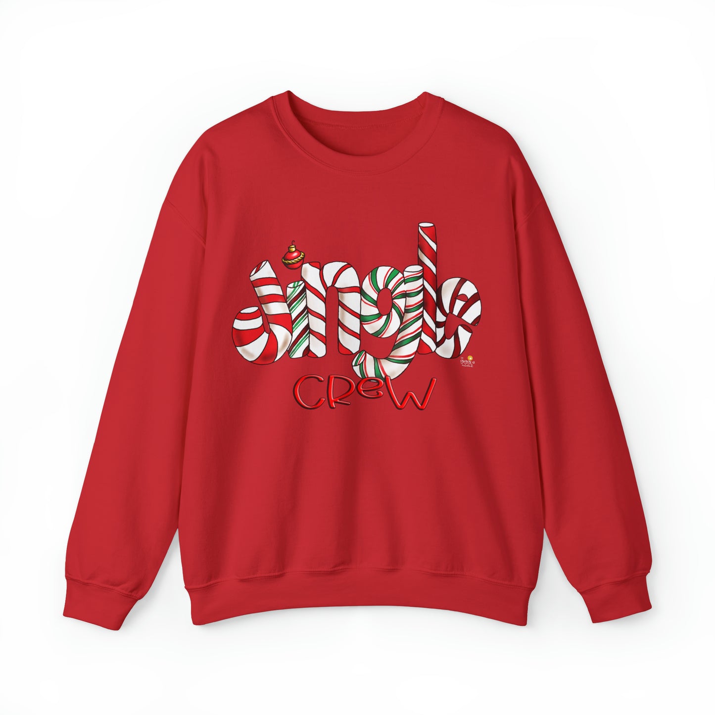 Everybody's JINGLE CREW  sweatshirt by The Giggle Network