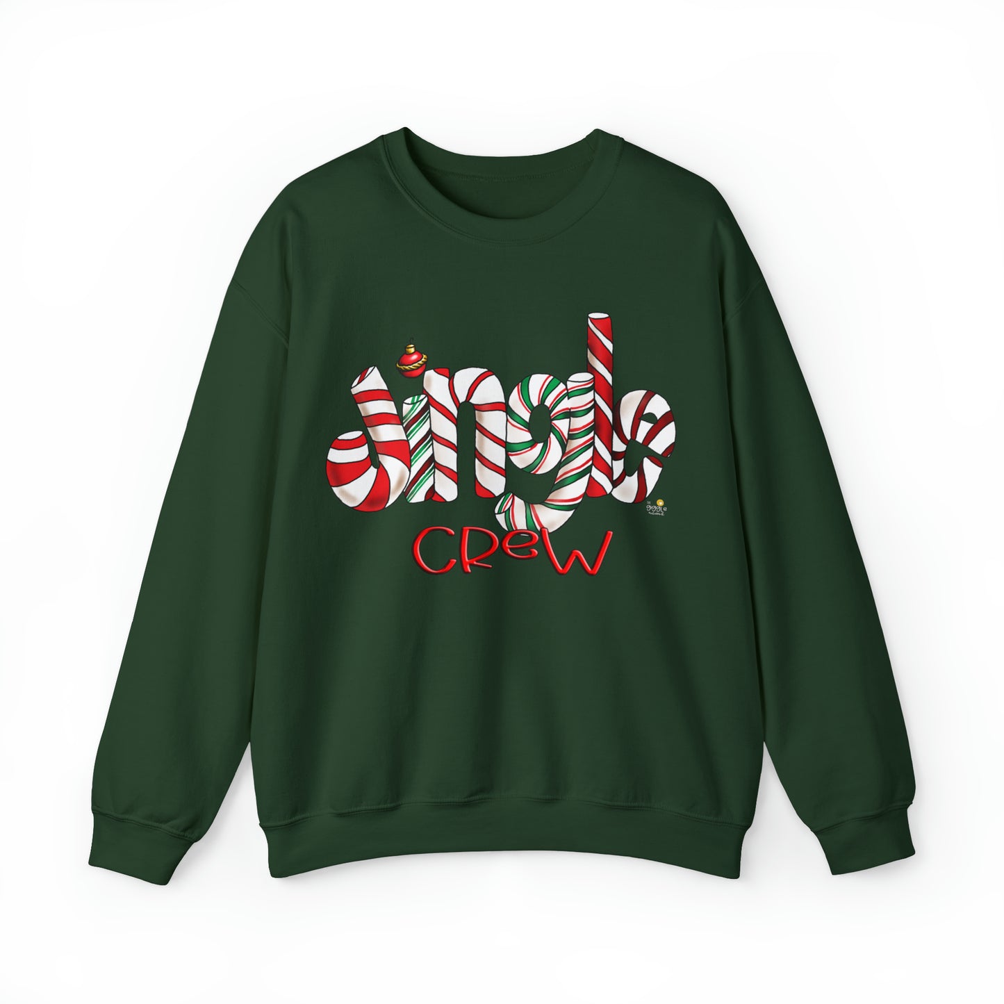 Everybody's JINGLE CREW  sweatshirt by The Giggle Network