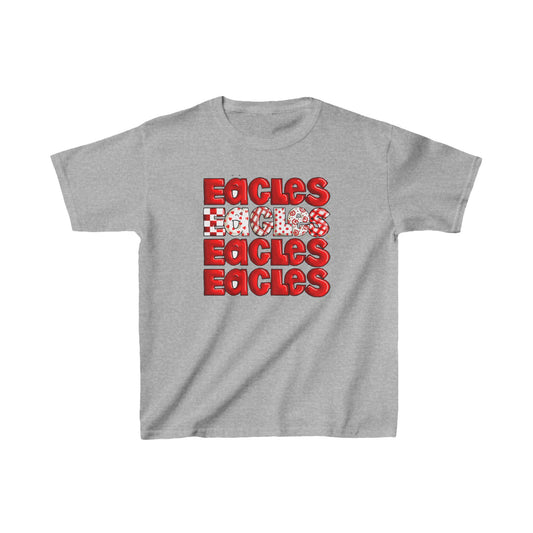 Eagles x4 by The Ggile Network  Kids Heavy Cotton™ Tee