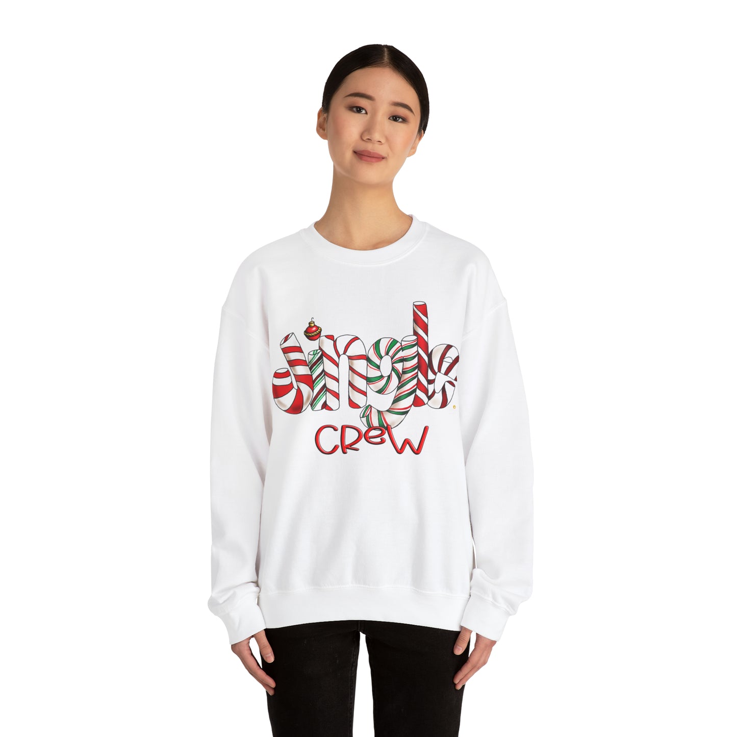 Everybody's JINGLE CREW  sweatshirt by The Giggle Network