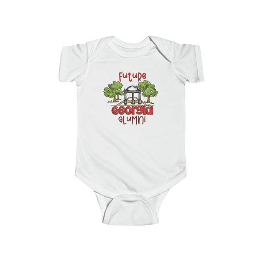 Infant Onesie Future UGA Alumni, university of georgia by the Giggle Network