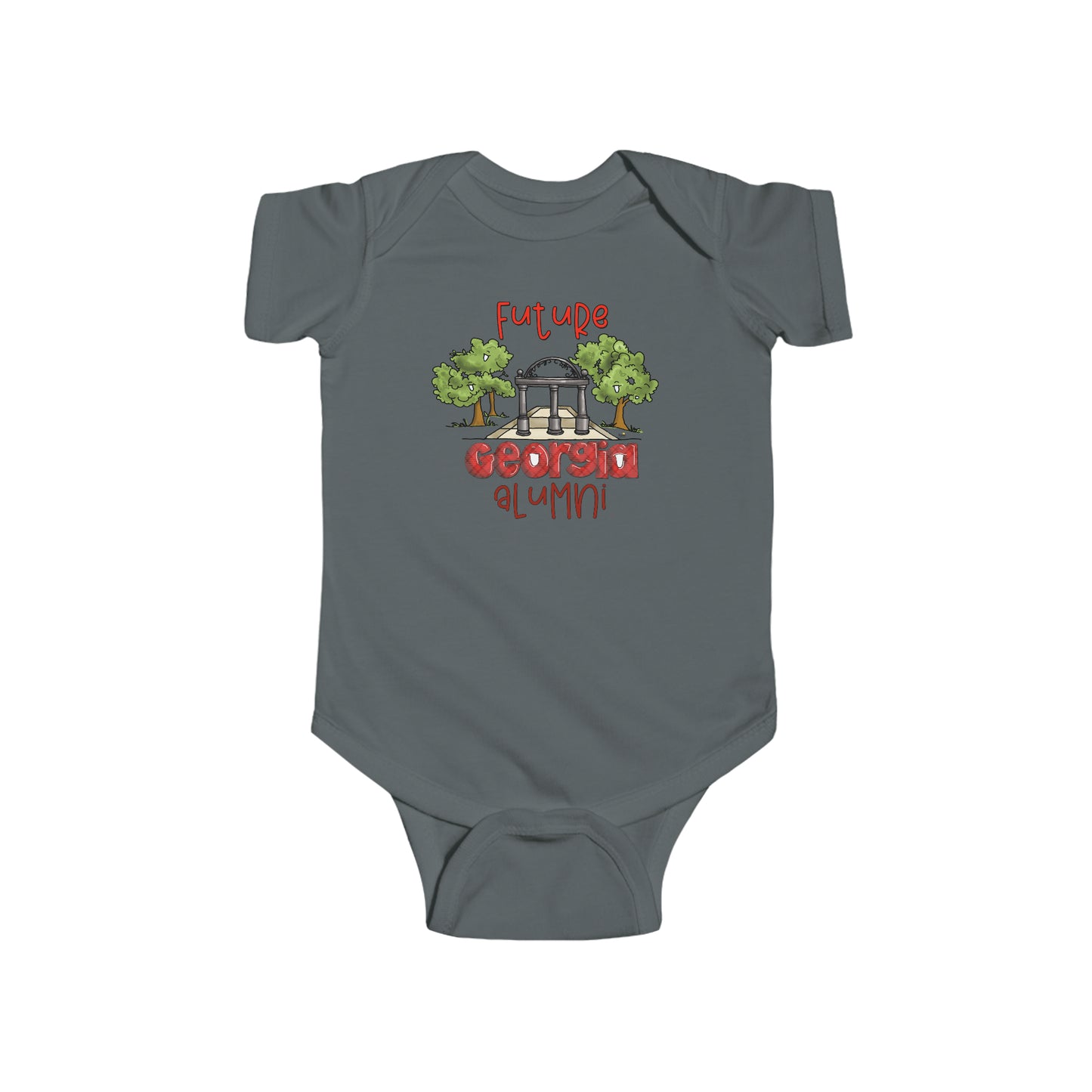 Infant Onesie Future UGA Alumni, university of georgia by the Giggle Network