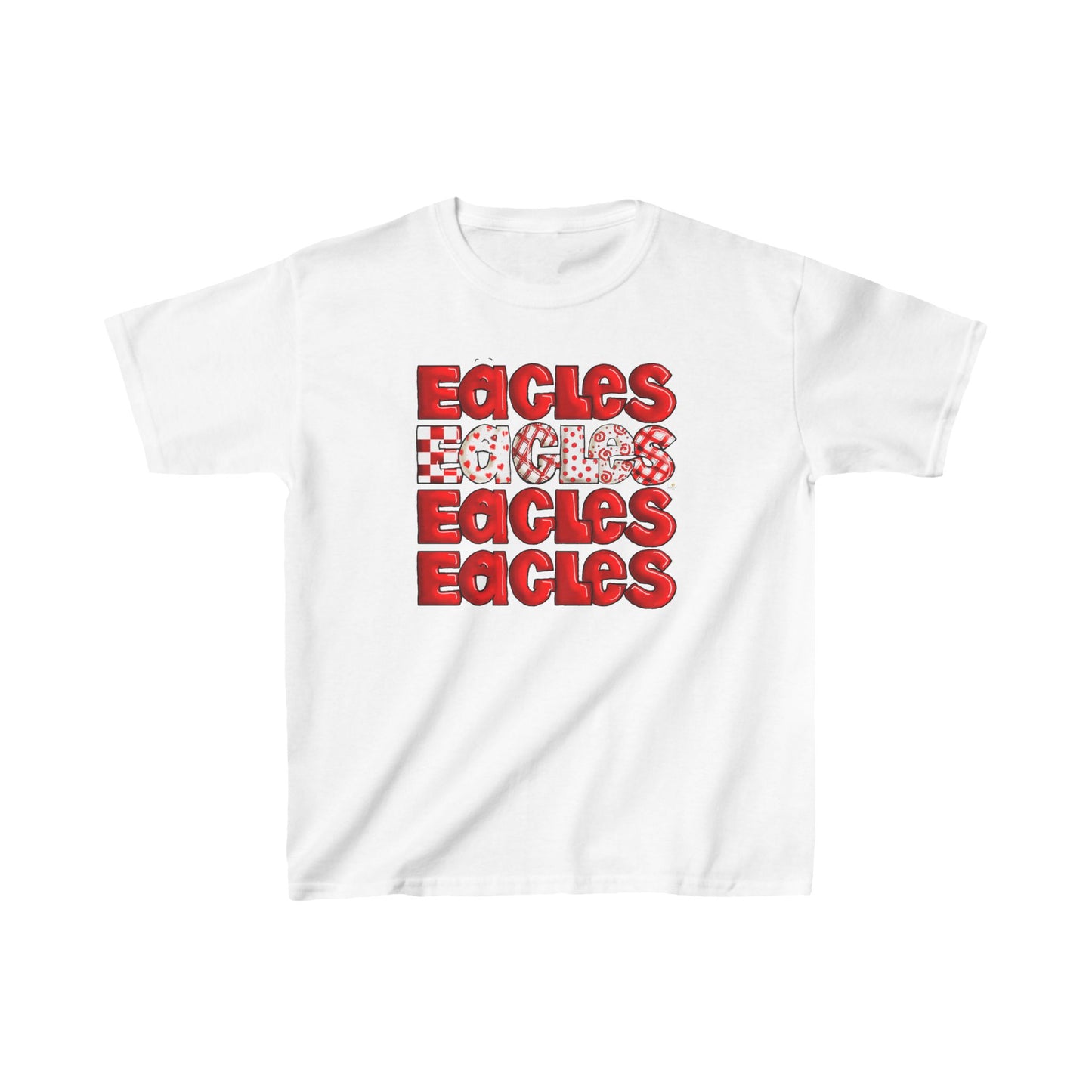 Eagles x4 by The Ggile Network  Kids Heavy Cotton™ Tee