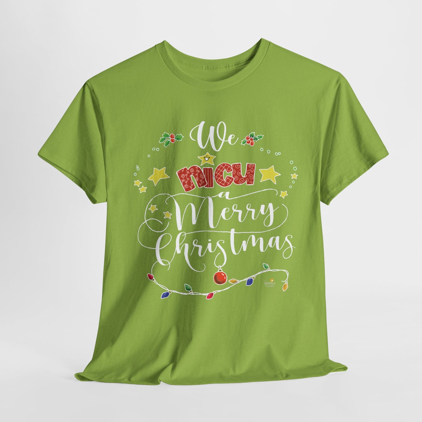 We NICU a Merry CHristmas (white lettering) by The Giggle Network