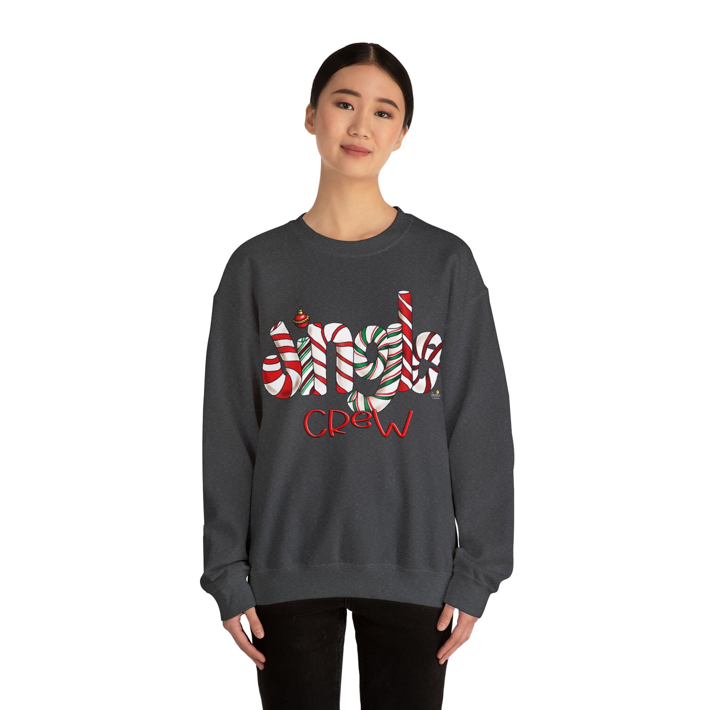 Everybody's JINGLE CREW  sweatshirt by The Giggle Network