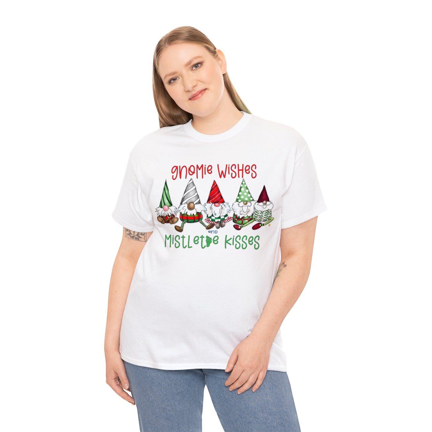 Gnomie Wishes and Mistletoes Kisses by The Giggle Network