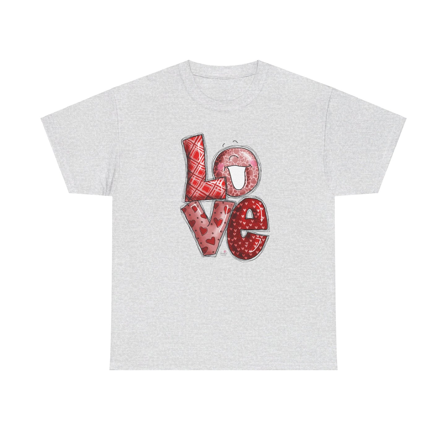 Love TShirt by The Giggle Network. Valentine's Tshirts. Love and hearts tshirt.