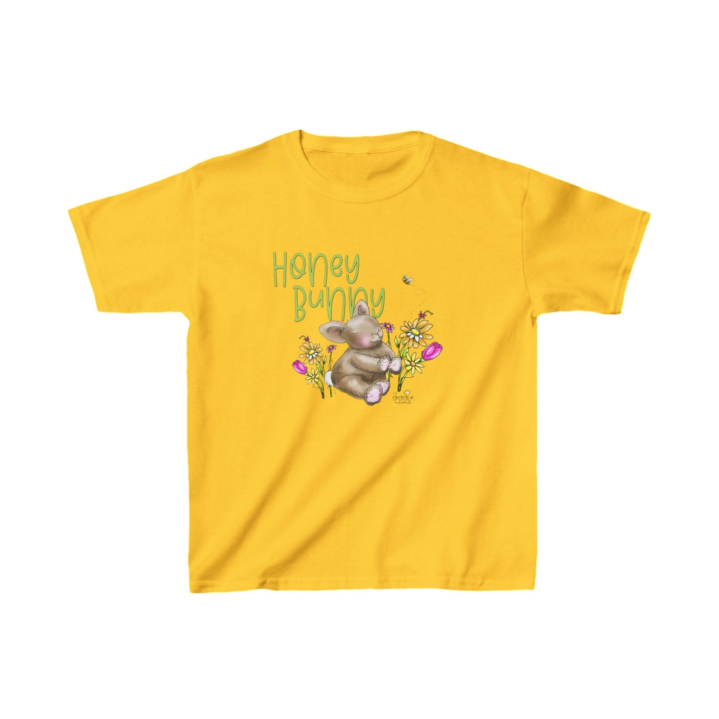 Honey Bunny Spring Childrens Tshirt, spring tshirt, kids spring shirt