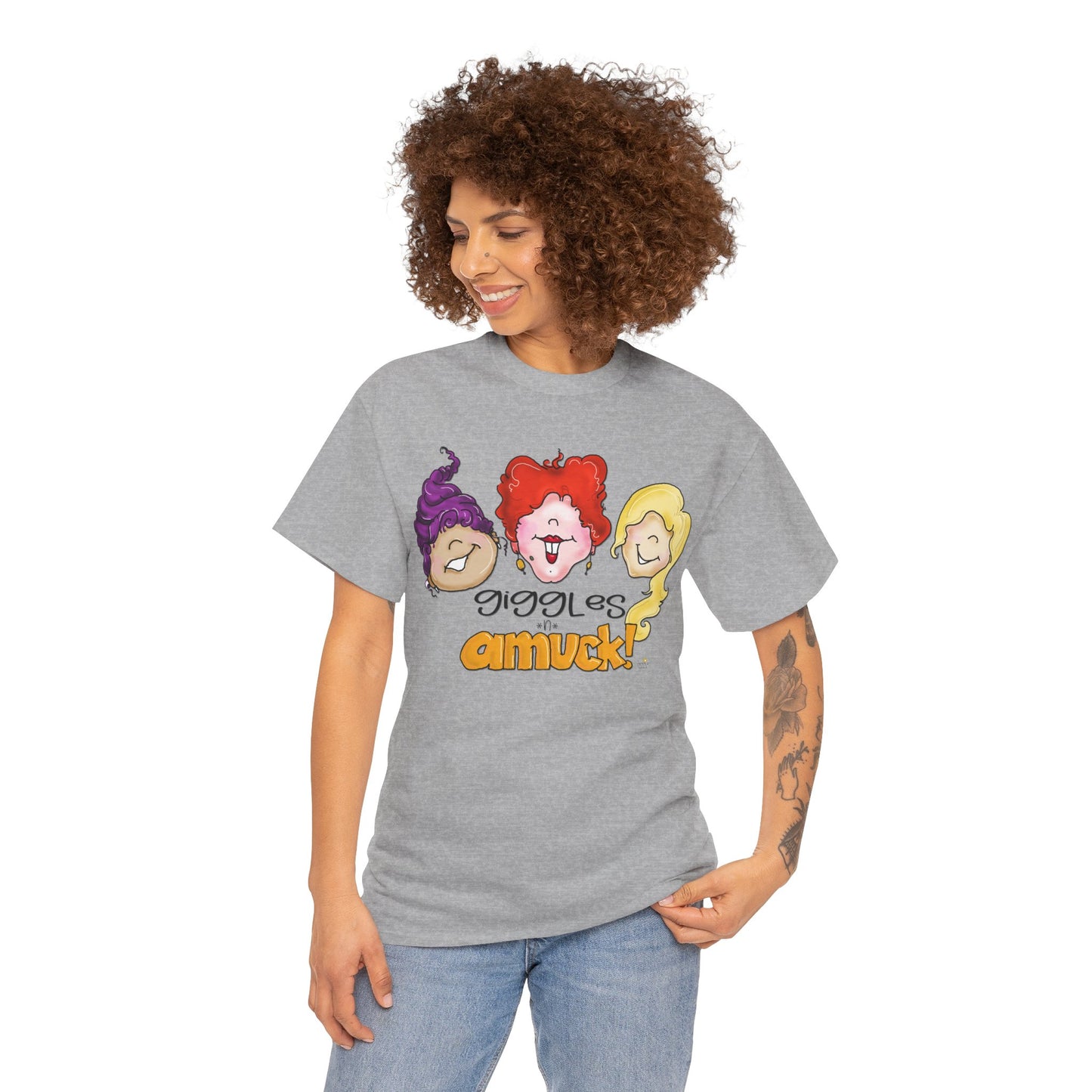 Hocus Pocus Giggles n Amuck Tshirt by The Giggle Network created by Laurie Repetto