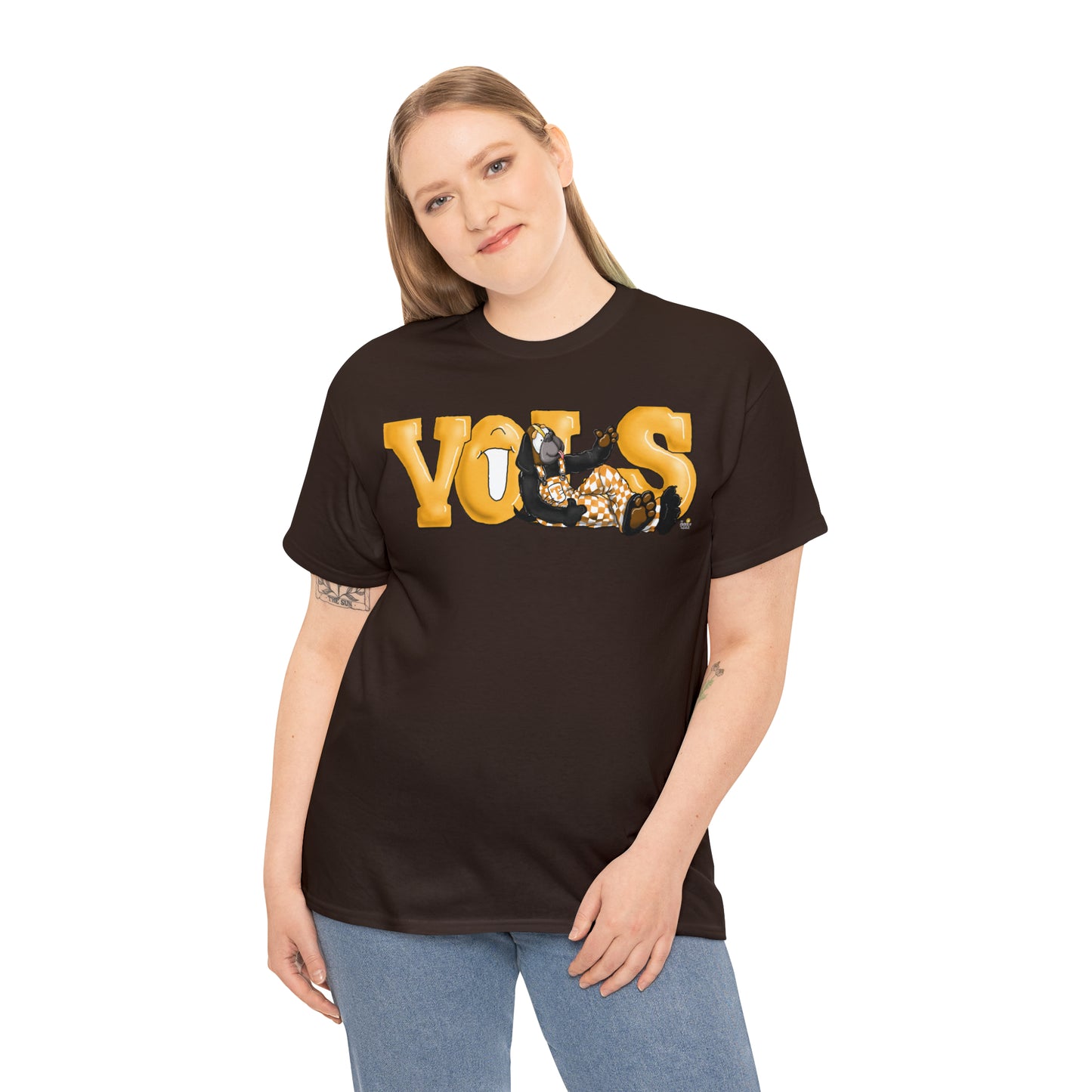 Adult size Tennessee Vols withSmokey by The Giggle Network