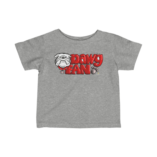 Dawg Fan ( Baby and Toddlers Tshirt) by The Giggle Network illstrated by Laurie Repetto