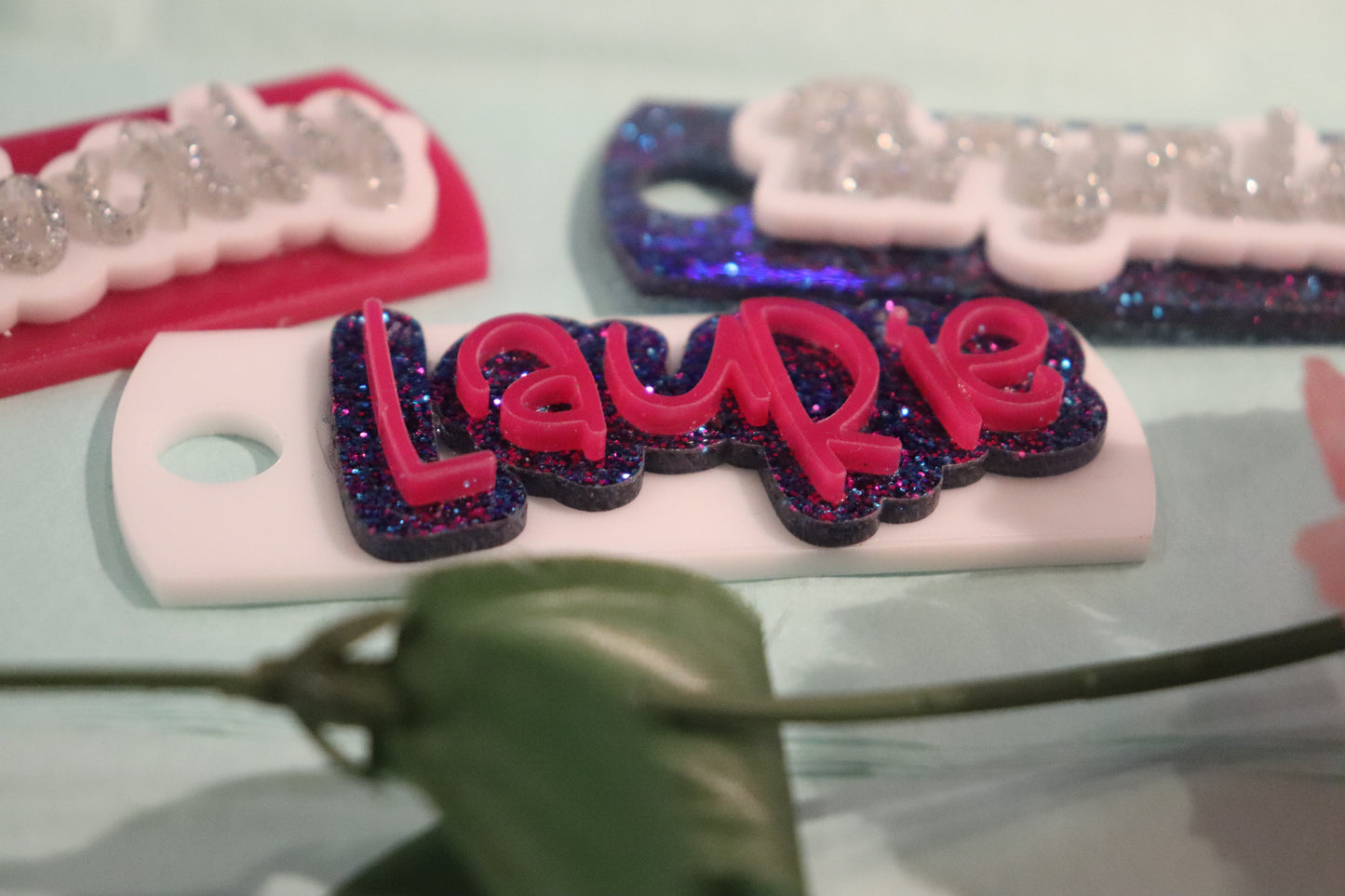 Tumbler Name Topper