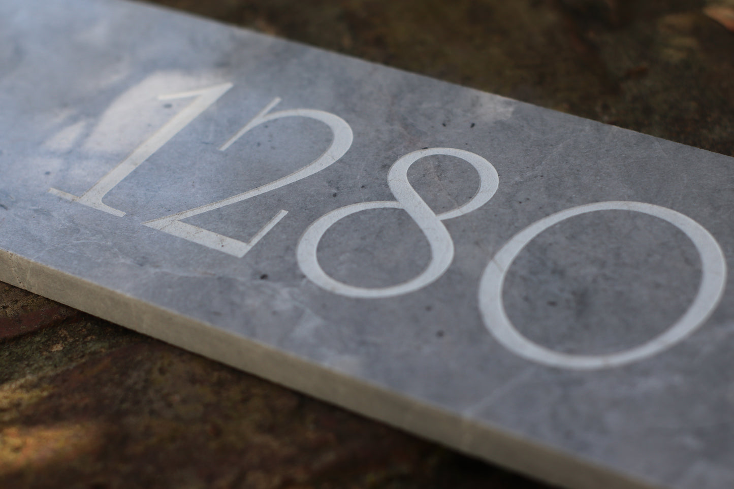 Marble House Number/Address Marker