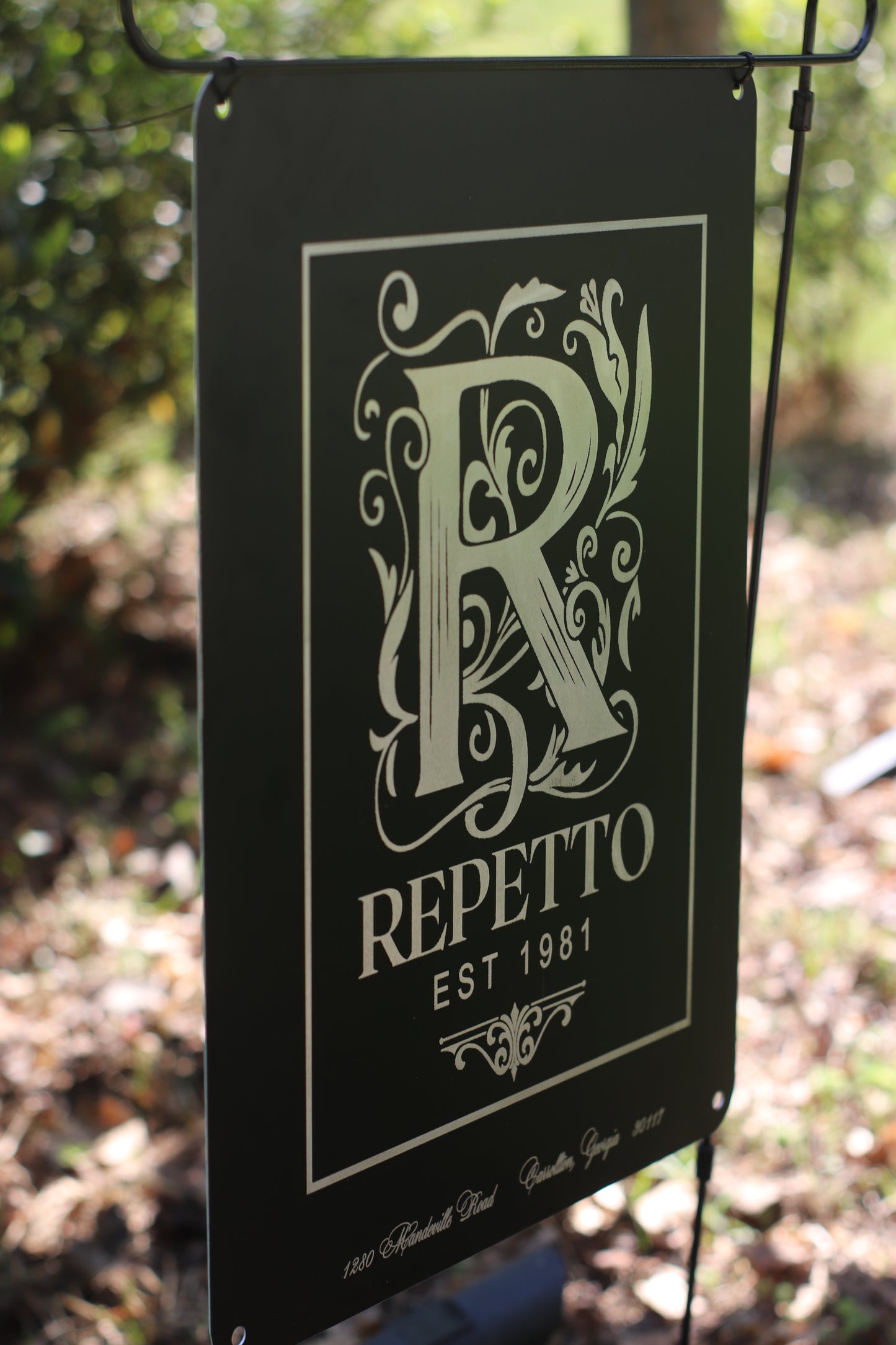 Aluminum Garden Flag/Sign