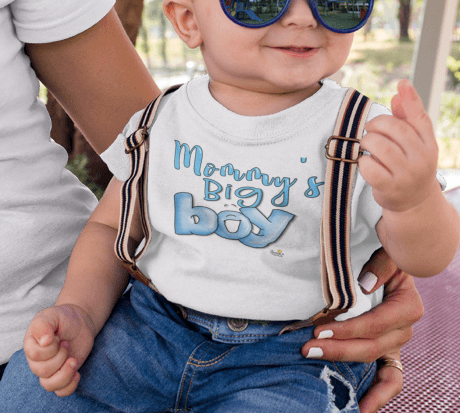 Mommy's Big Boy tshirt for toddlers by The Giggle Network, Big boy t shirt, Big boygift, toddler gift, New baby gift