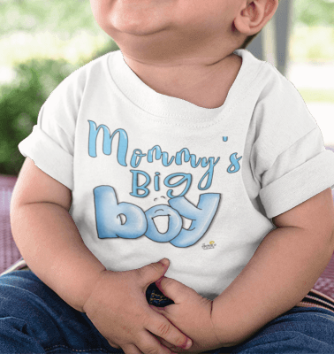 Mommy's Big Boy tshirt for toddlers by The Giggle Network, Big boy t shirt, Big boygift, toddler gift, New baby gift