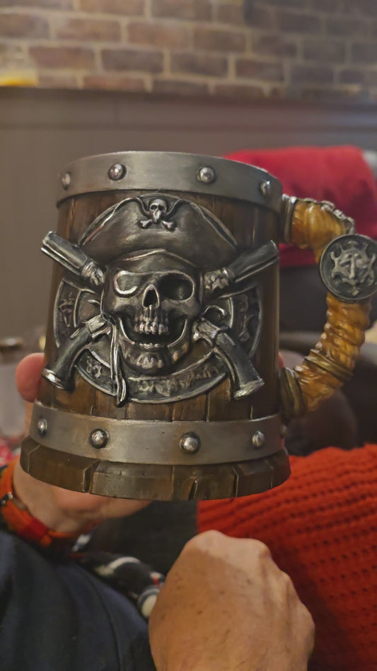 PIrate Gun Toting Mug