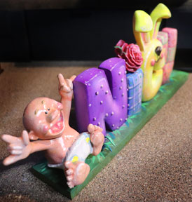 Rocker Baby with NICU 3D printed Sign Spring Desk