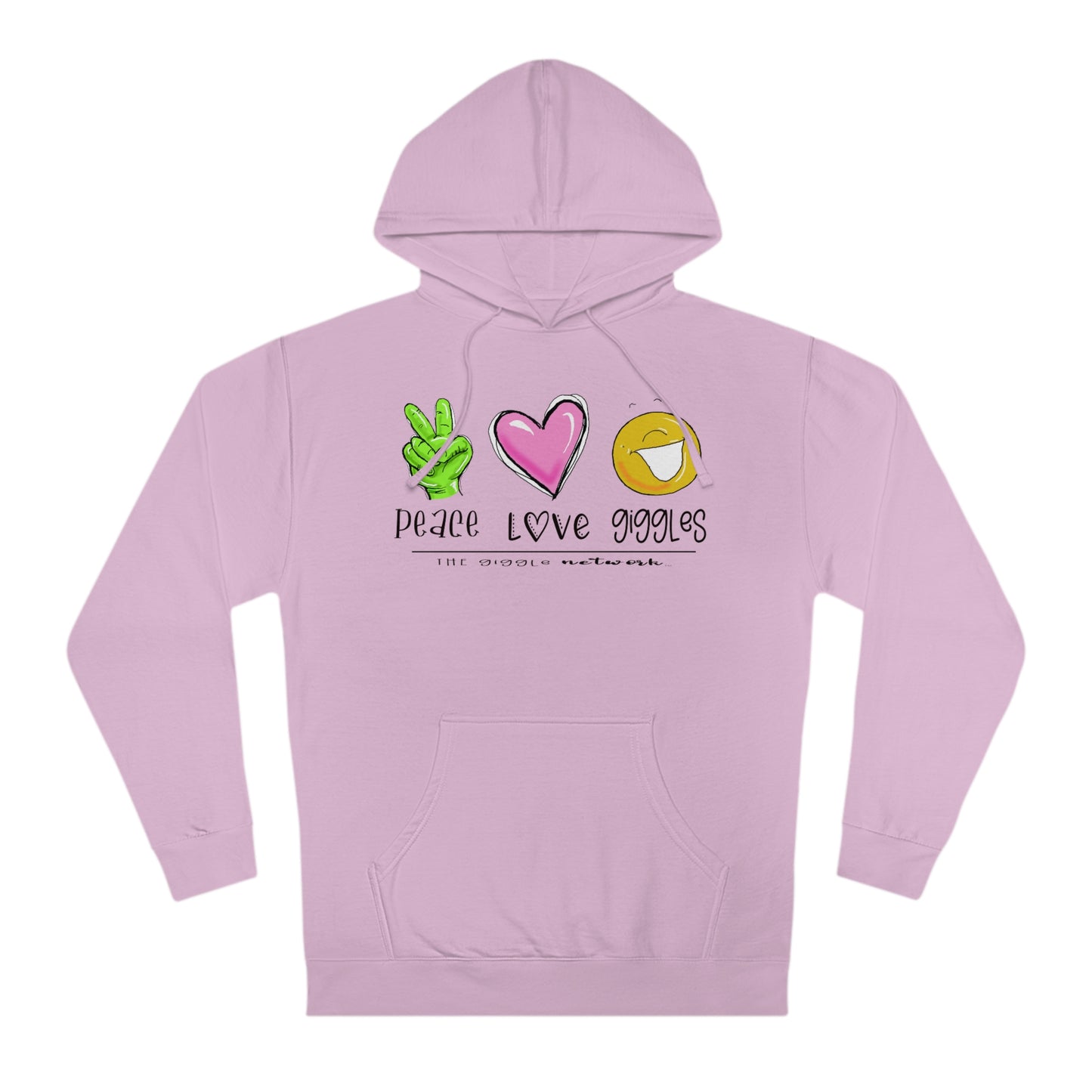 Peace Love Giggles Sweat by The Giggle Network