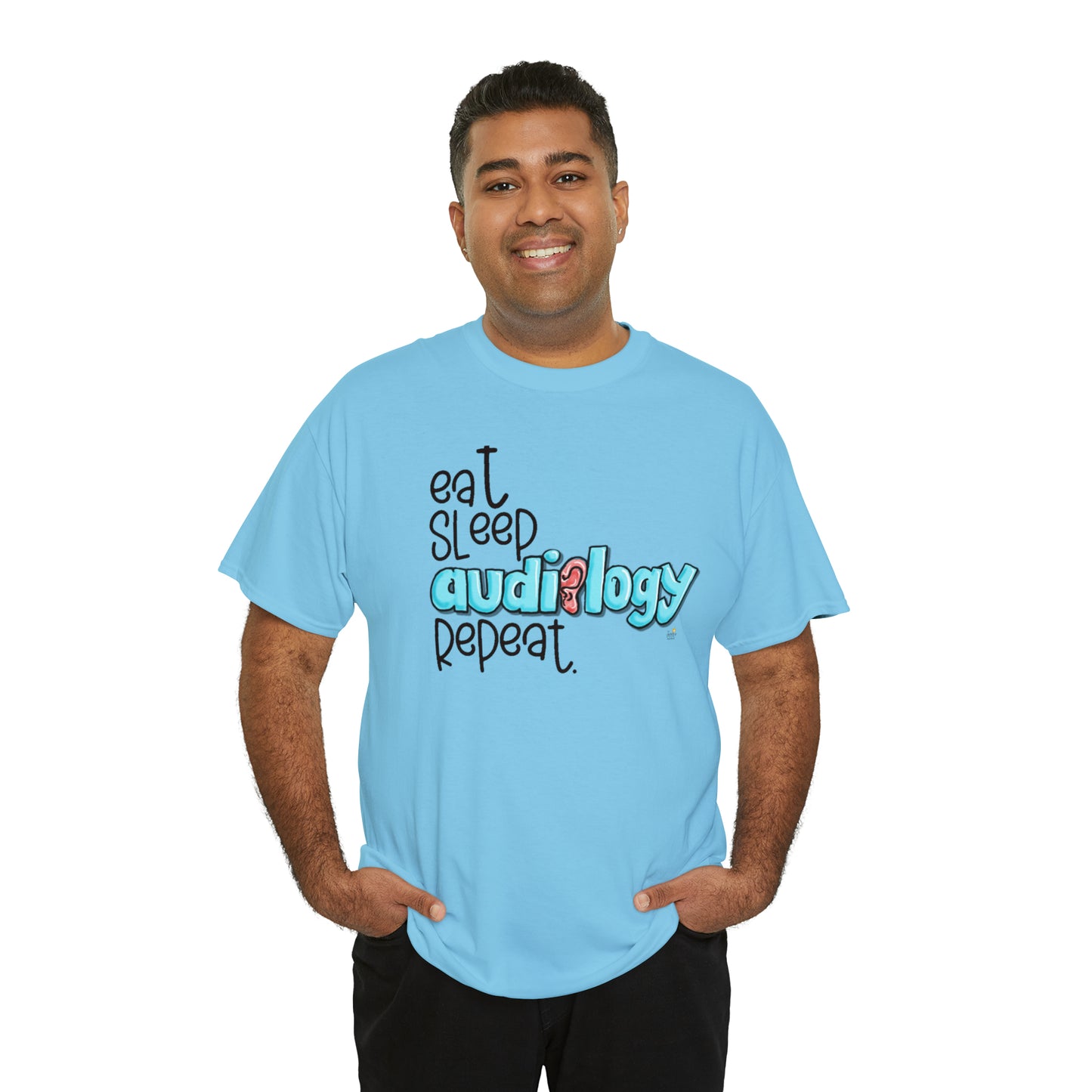 Eat Sleep Audiology Repeat by The Giggle Network created by Laurie Repetto