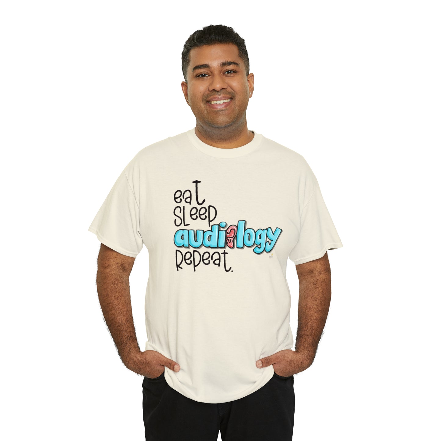 Eat Sleep Audiology Repeat by The Giggle Network created by Laurie Repetto